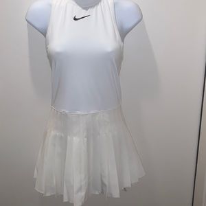 White NIKE tennis dress. Size Small.  Never worn
